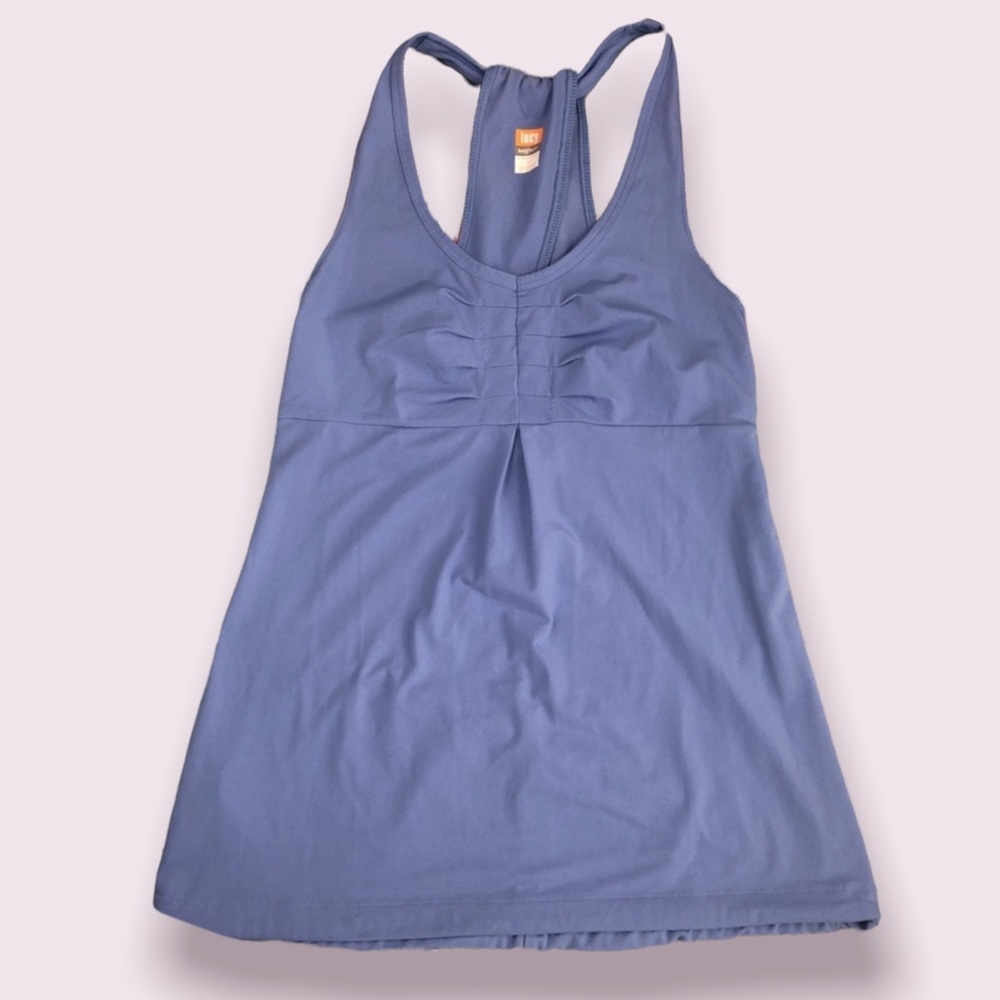 Lucy- Blue Tank Top